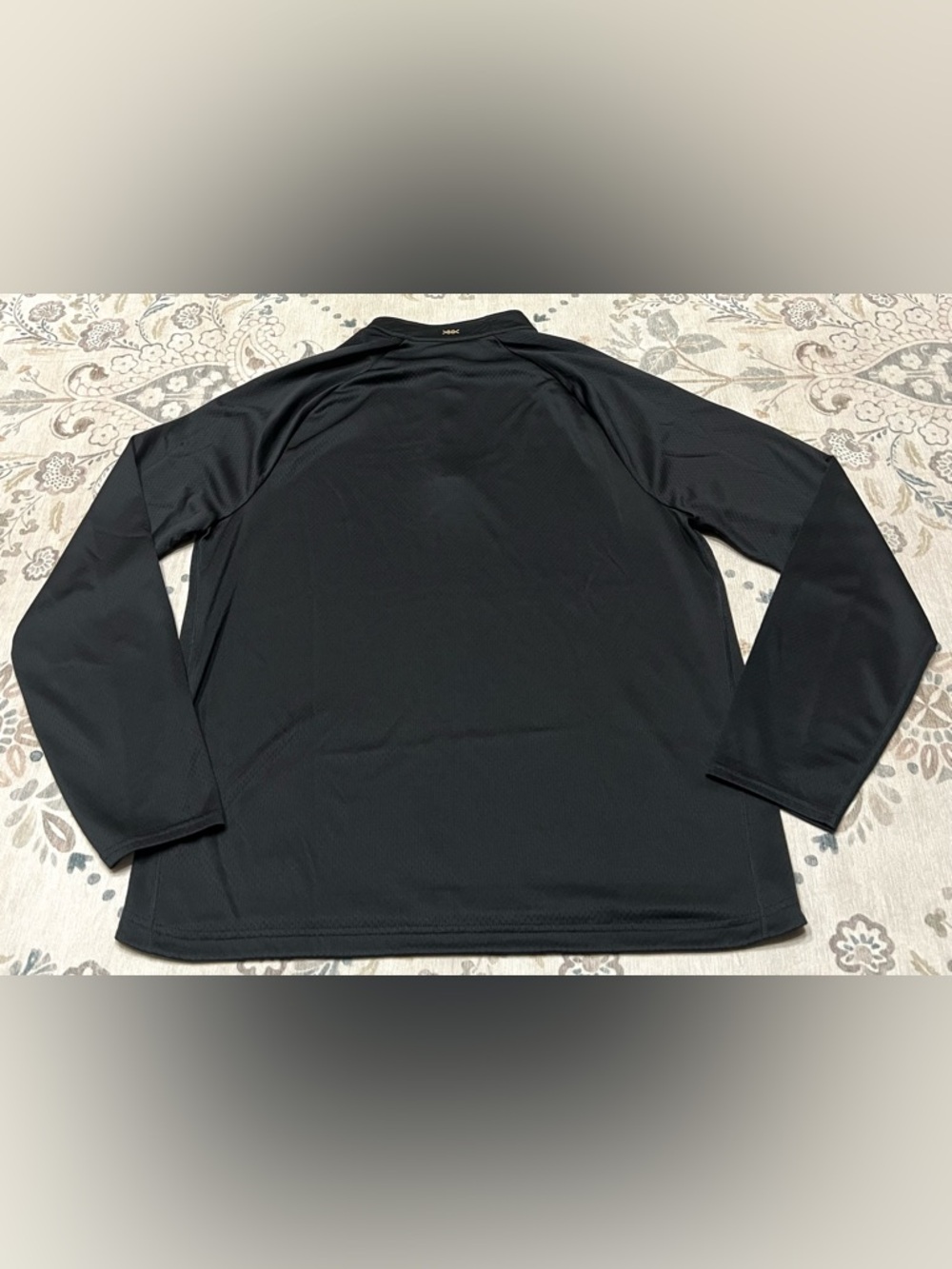RHONE Men’s 1/4 Zip Pullover Black Size Medium - Picture 2 of 8